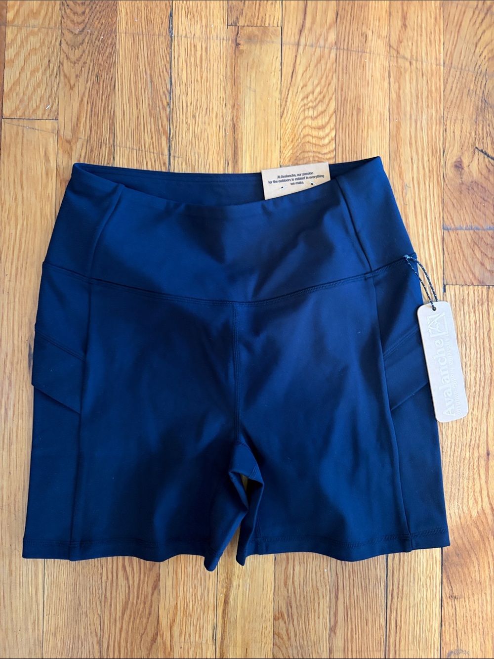Avalanche High-Rise Shorts with Side Pockets